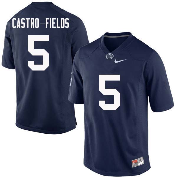 NCAA Nike Men's Penn State Nittany Lions Tariq Castro-Fields #5 College Football Authentic Navy Stitched Jersey FTX8598CO